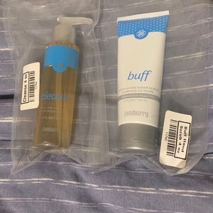 Hand soap and exfoliating sugar scrub